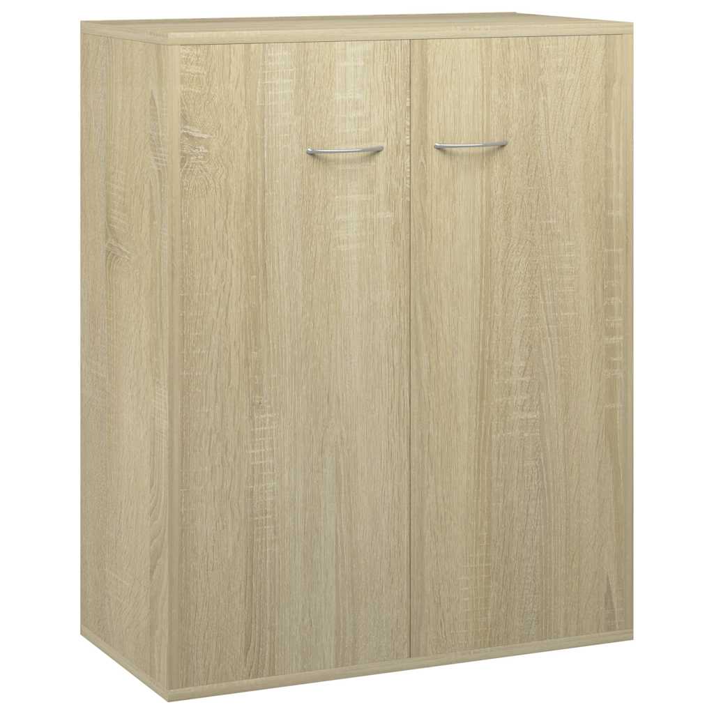 vidaXL Sideboard | Sonoma oak | Engineered wood | 60 x 30 x 75 cm | Sideboard 2