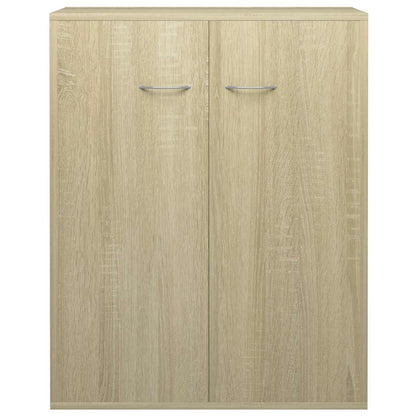 vidaXL Sideboard | Sonoma oak | Engineered wood | 60 x 30 x 75 cm | Sideboard 5