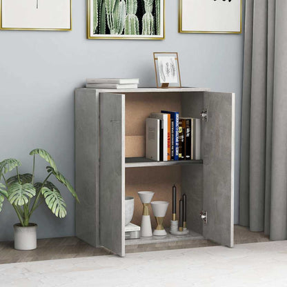 vidaXL Sideboard | Concrete grey | Engineered wood | 60 x 30 x 75 cm | Sideboard 3