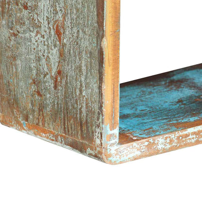 vidaXL Wall Cube Shelf | Multicolour | Solid reclaimed wood | Small and large 4