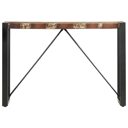 vidaXL Console Table | Multicolour | Solid reclaimed wood and steel 2