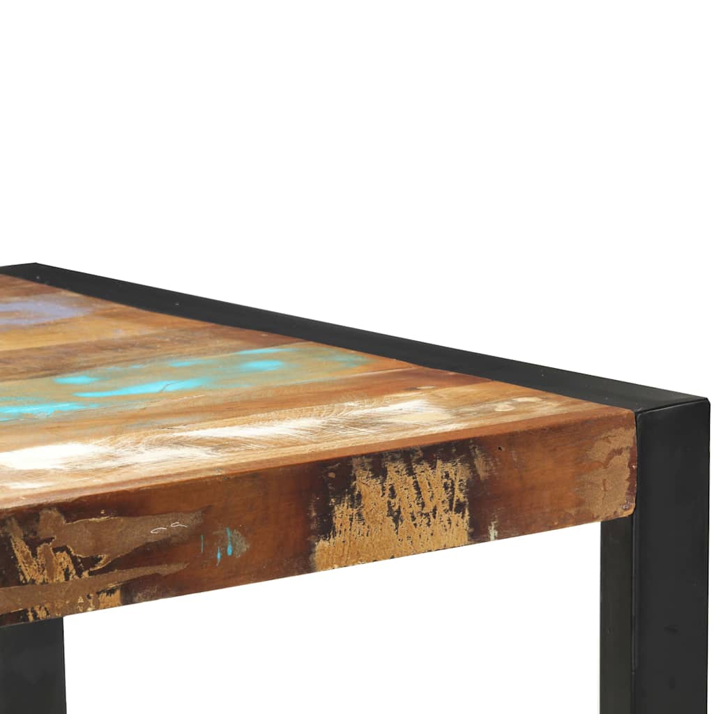 vidaXL Console Table | Multicolour | Solid reclaimed wood and steel 4