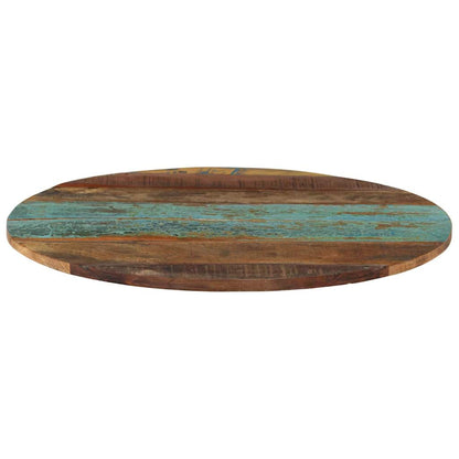 vidaXL Round Table Top 60 cm 15-16 mm Solid Reclaimed Wood 2