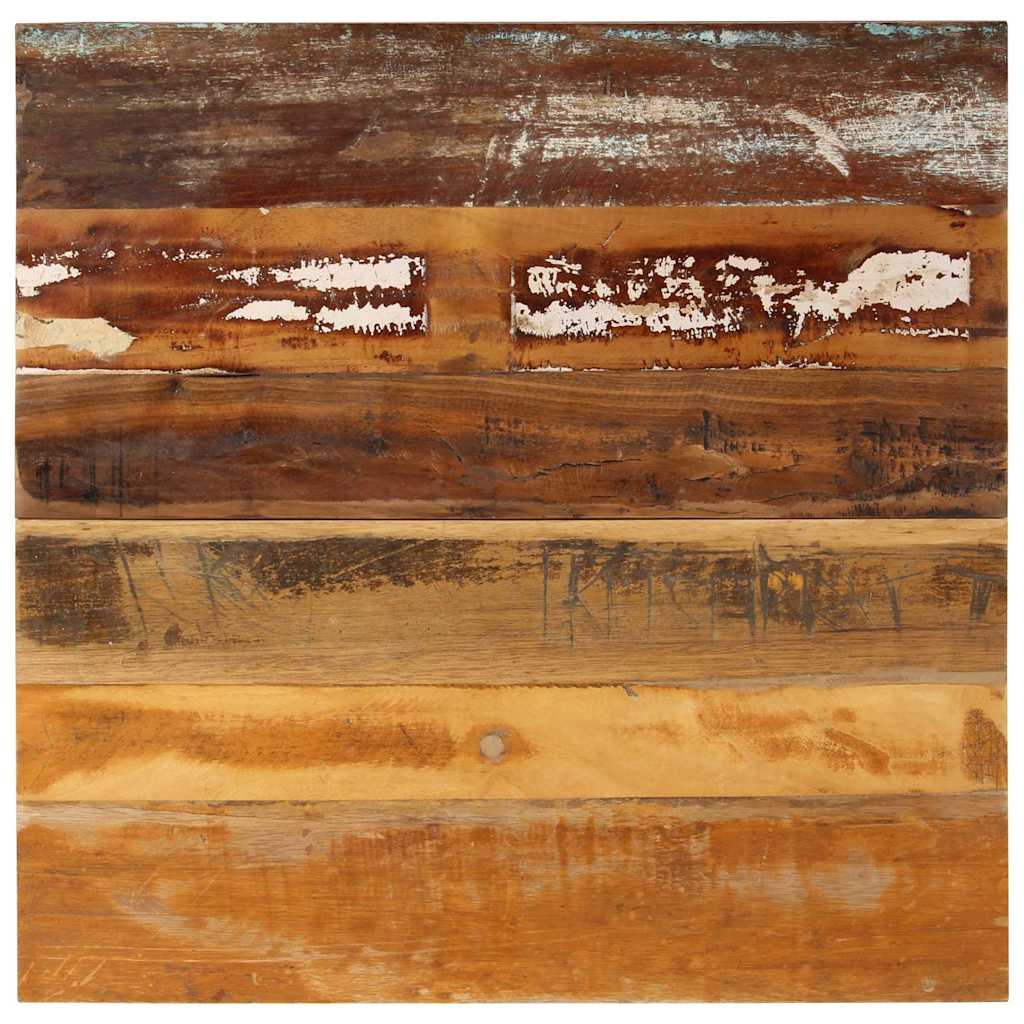 vidaXL Square Table Top 70x70 cm 15-16 mm Solid Reclaimed Wood 1