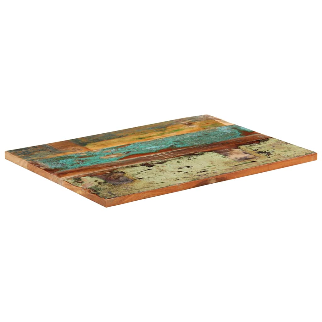 vidaXL Rectangular Table Top 60x80 cm 25-27 mm Solid Reclaimed Wood 4