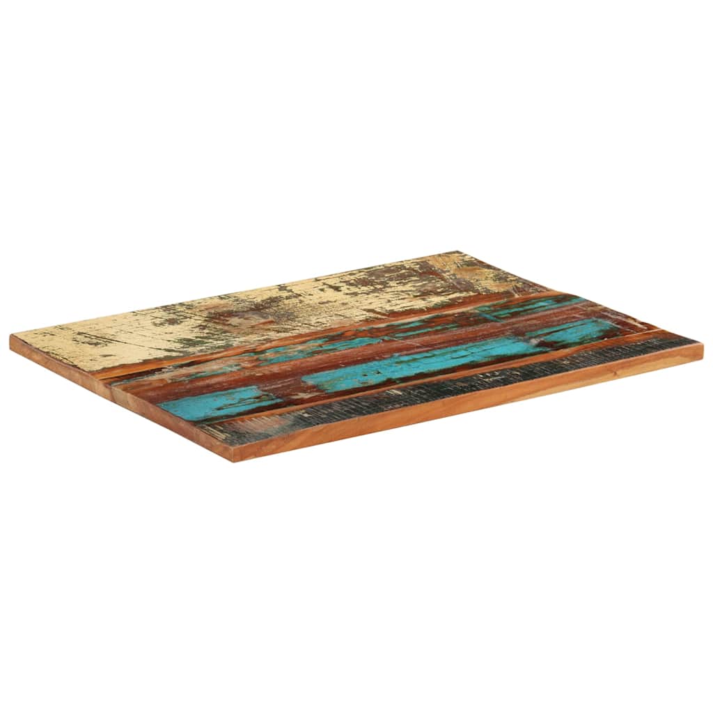 vidaXL Rectangular Table Top 60x80 cm 25-27 mm Solid Reclaimed Wood 5