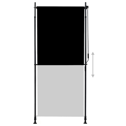 vidaXL Roller Blind | Anthracite | Polyester with PA coating | 100x270 cm 3