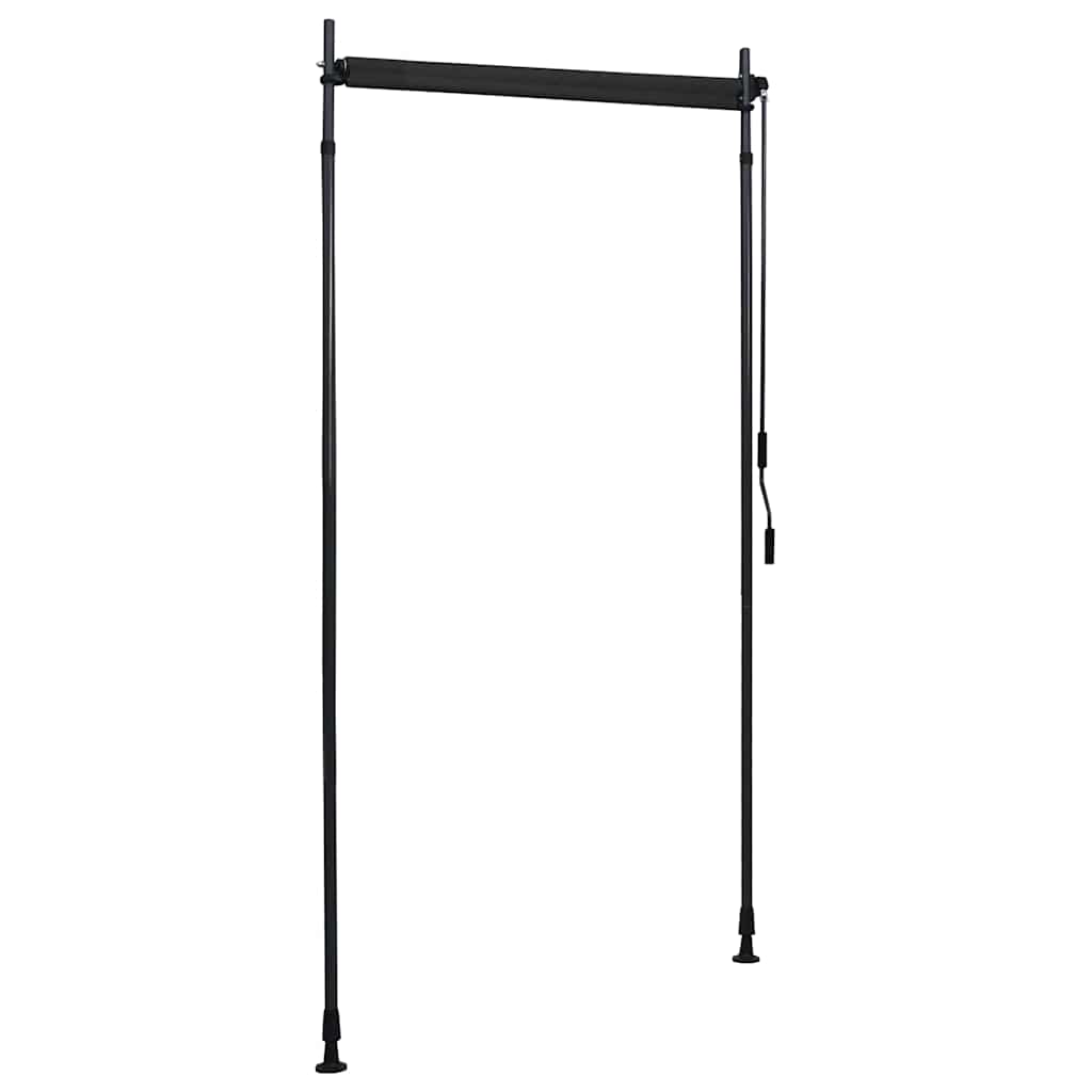 vidaXL Roller Blind | Anthracite | Polyester with PA coating | 100x270 cm 5