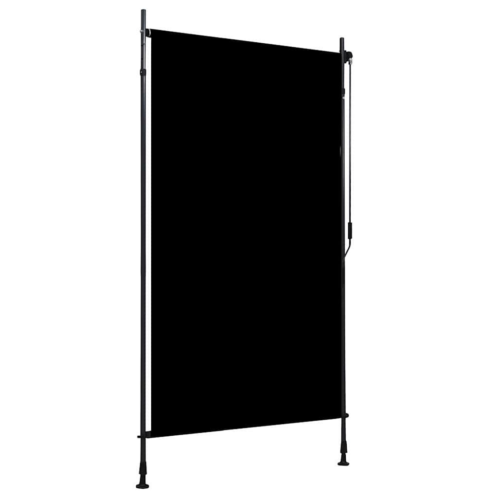vidaXL Roller Blind | Anthracite | Polyester with PA coating | 120x270 cm 1