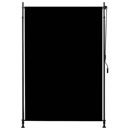 vidaXL Roller Blind | Anthracite | Fabric with PA coating, Steel, Aluminium 2