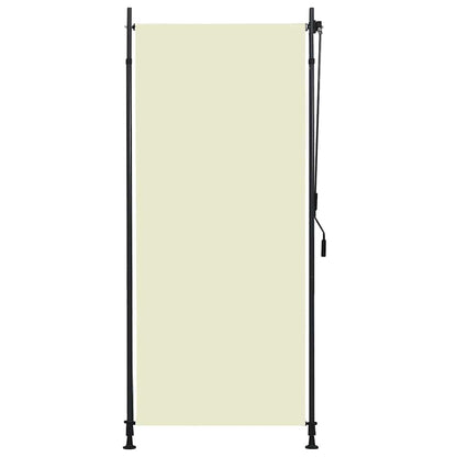 vidaXL Roller Blind | Cream | Polyester with PA coating, steel, aluminium 1