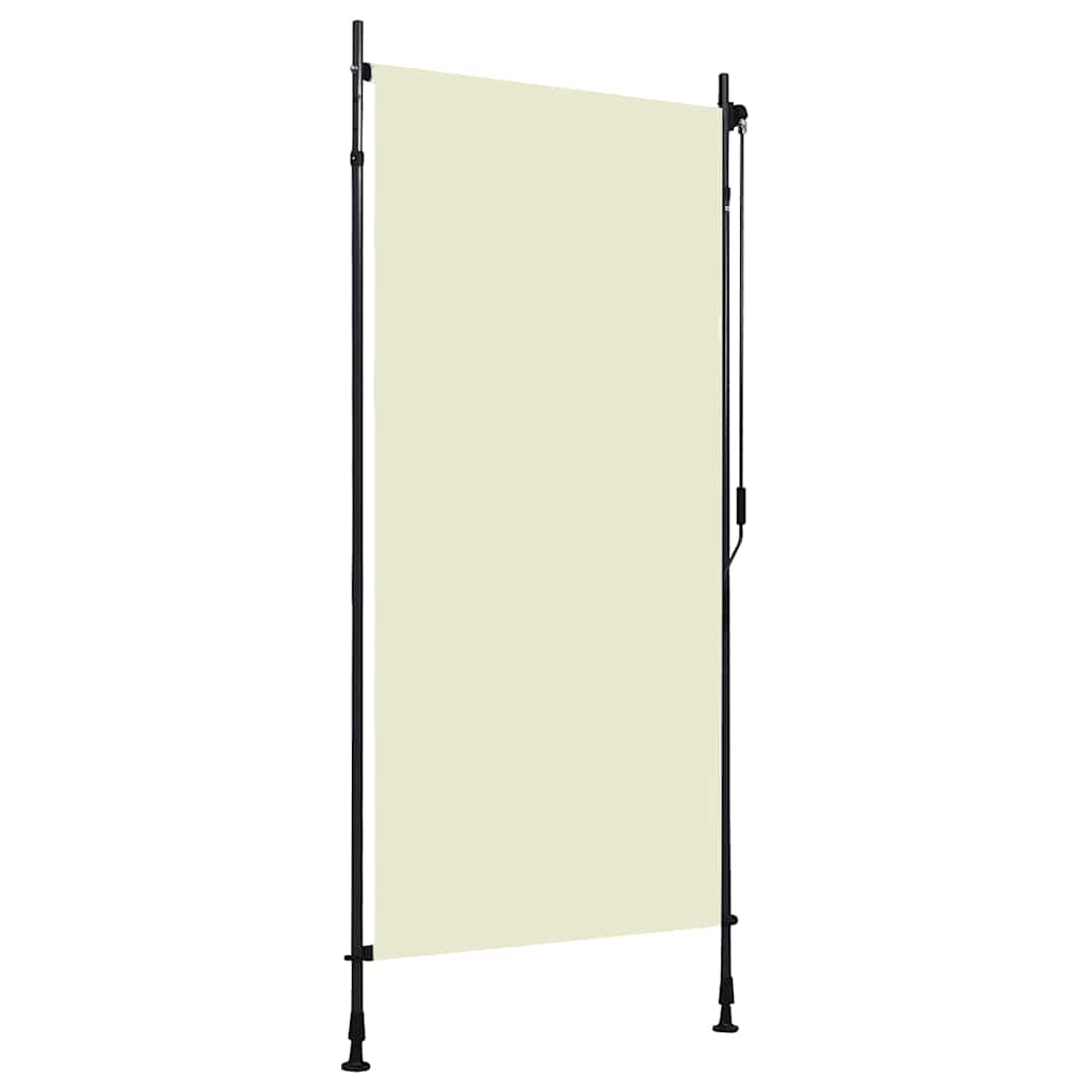 vidaXL Roller Blind | Cream | Polyester with PA coating, steel, aluminium 2