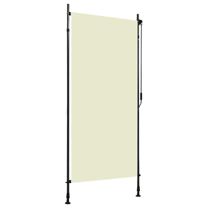 vidaXL Roller Blind | Cream | Polyester with PA coating, steel, aluminium 2