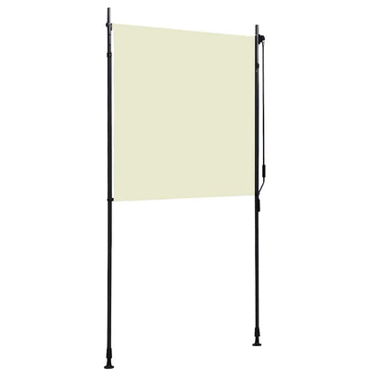 vidaXL Roller Blind | Cream | Polyester with PA coating, steel, aluminium 4