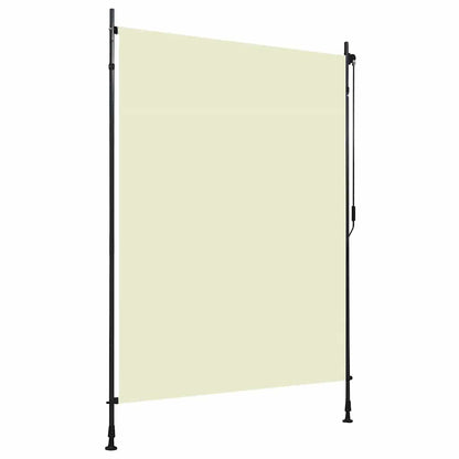 vidaXL Roller Blind | Cream | Polyester with PA coating | 150x270 cm 1