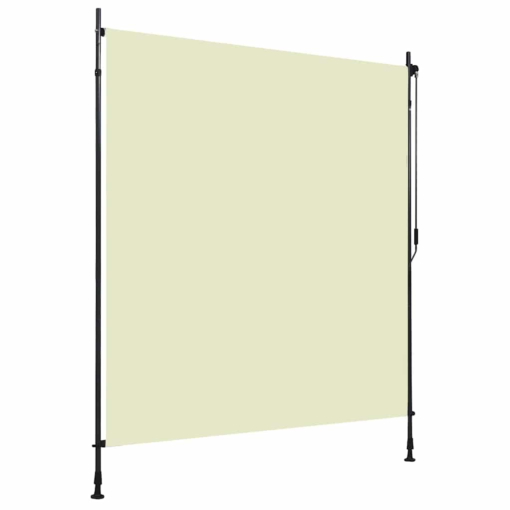 vidaXL Outdoor Roller Blind 200x270 cm Cream 1