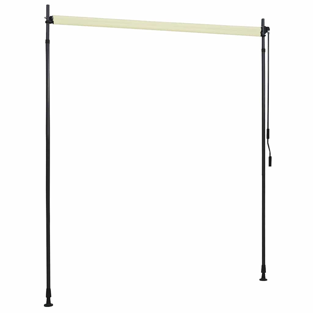 vidaXL Outdoor Roller Blind 200x270 cm Cream 6