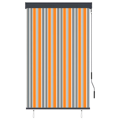 vidaXL Outdoor Roller Blind 100x250 cm Yellow and Blue 2