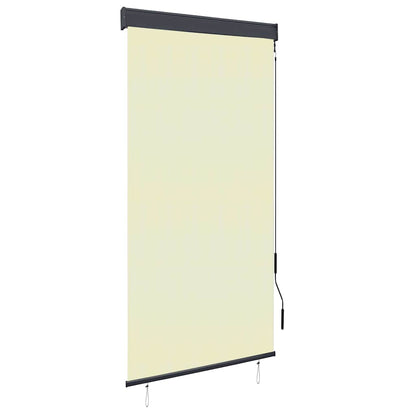 vidaXL Outdoor Roller Blind 100x250 cm Cream 1