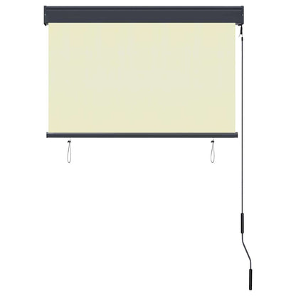 vidaXL Outdoor Roller Blind 100x250 cm Cream 4