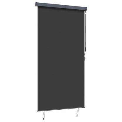 145970 vidaXL Outdoor Roller Blind 140x250 cm Anthracite 5
