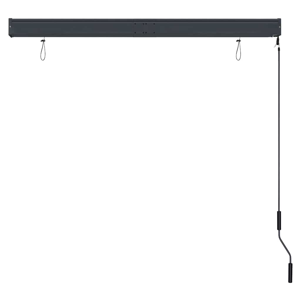 vidaXL Outdoor Roller Blind 140x250 cm Orange and Brown 5
