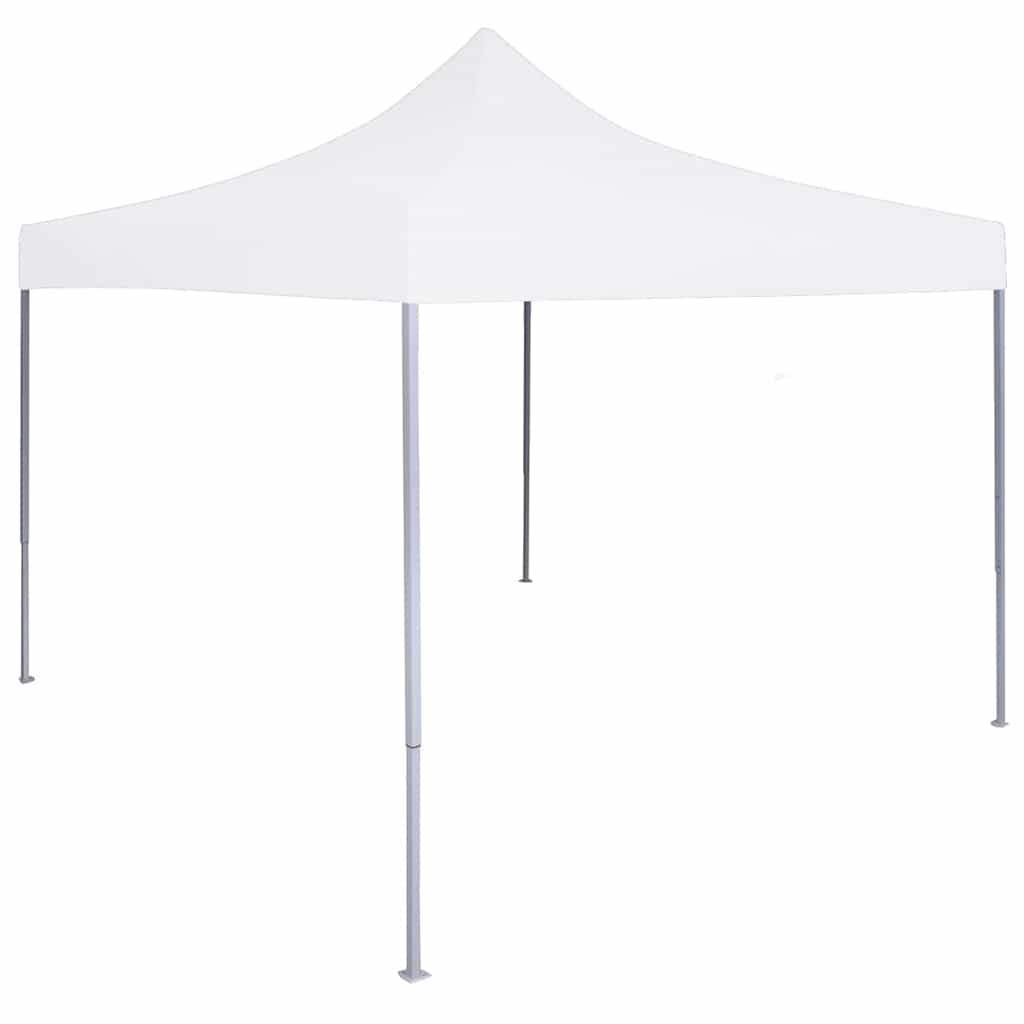 Foldable Party Tent Pop-Up 292x292x315 cm No without Sidewall White