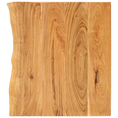 vidaXL Bathroom Vanity Top Solid Acacia Wood 58x52x3.8 cm 1