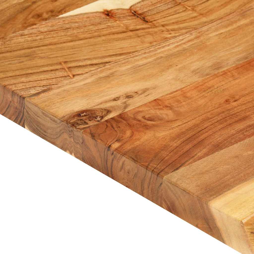 vidaXL Bathroom Vanity Top Solid Acacia Wood 58x52x3.8 cm 5