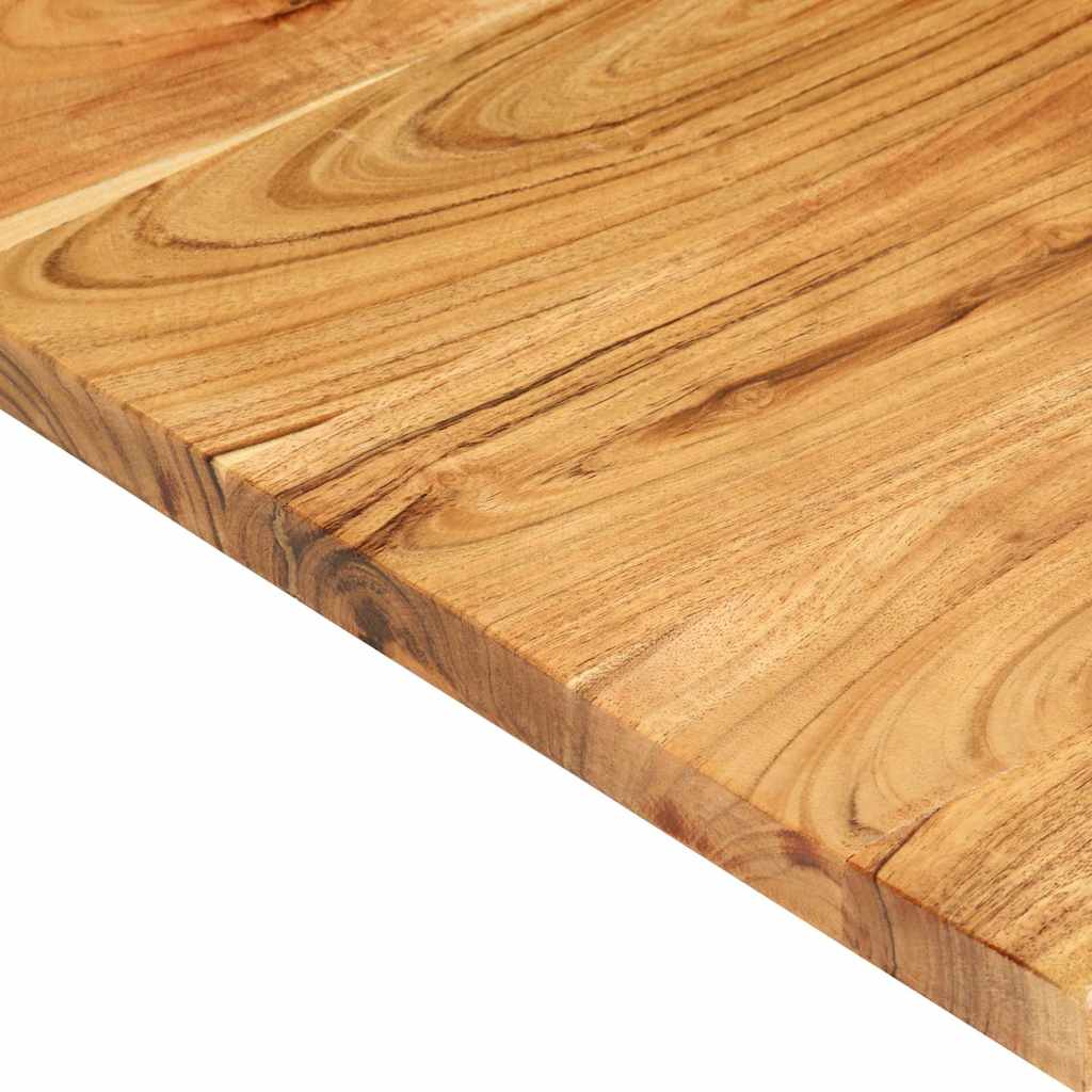 vidaXL Bathroom Vanity Top Solid Acacia Wood 80x52x2.5 cm 5