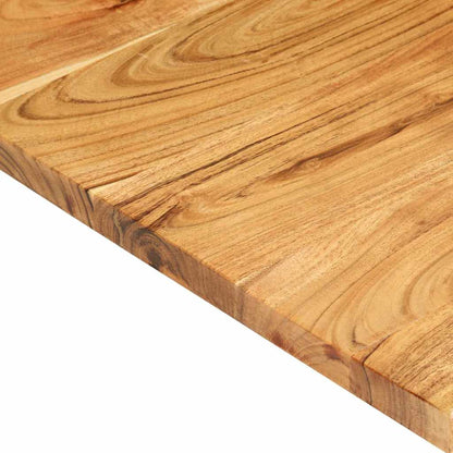 vidaXL Bathroom Vanity Top Solid Acacia Wood 80x52x2.5 cm 5