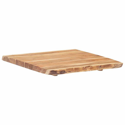 vidaXL Table Top Solid Acacia Wood 58x(50-60)x3.8 cm 5