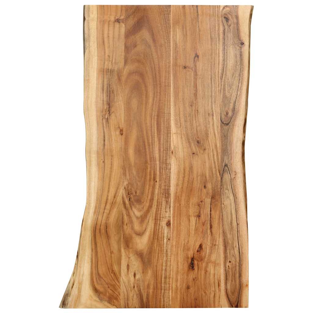 vidaXL Table Top Solid Acacia Wood 58x(50-60)x2.5