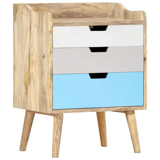 286480 vidaXL Bedside Cabinet 47x35x63 cm Solid Mango Wood 2