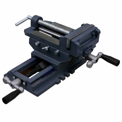 vidaXL Manually Operated Cross Slide Drill Press Vice 127 mm 1