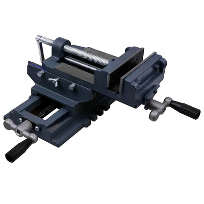 vidaXL Manually Operated Cross Slide Drill Press Vice 127 mm 5