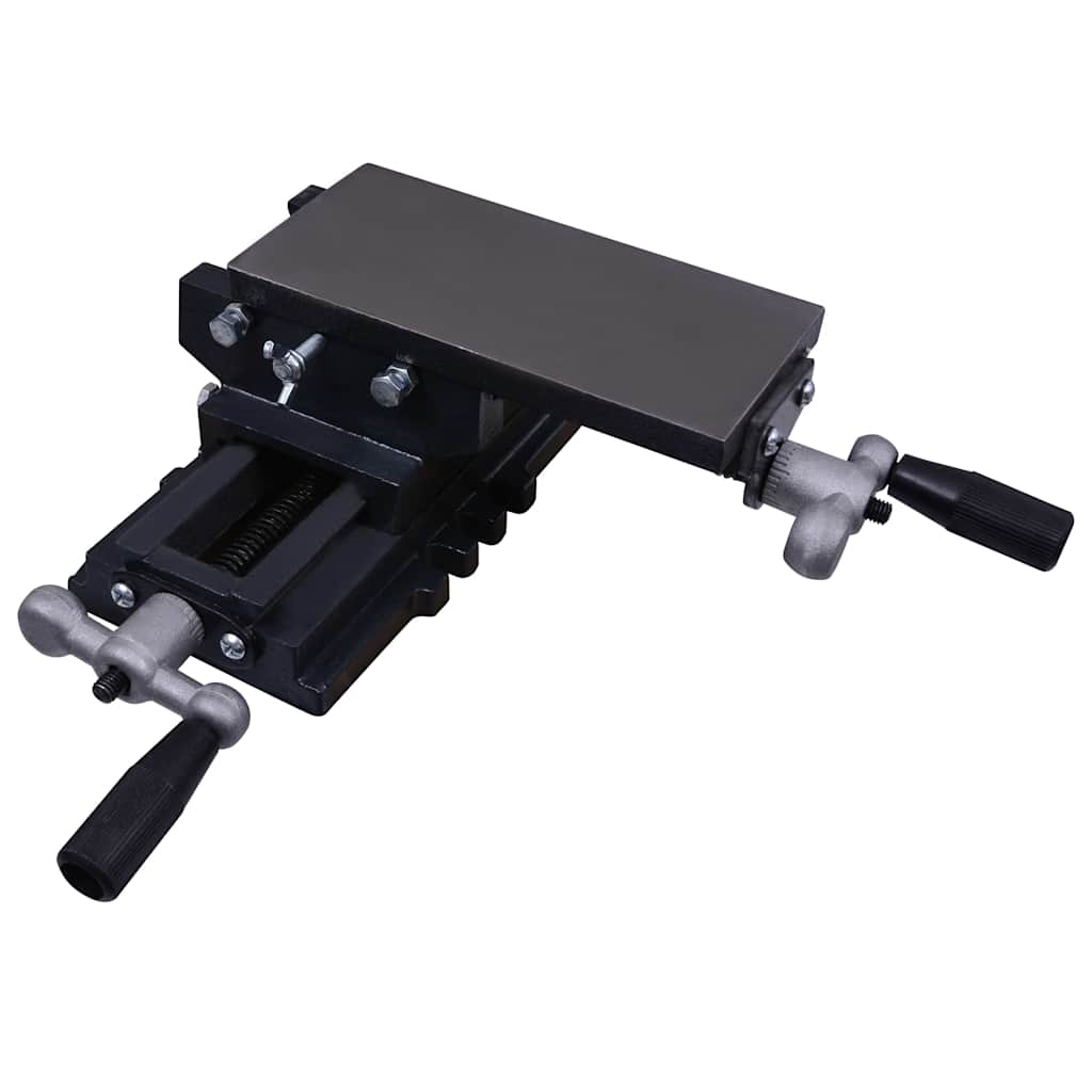 VidaXL Manually Operated Cross Slide Vice Table 6