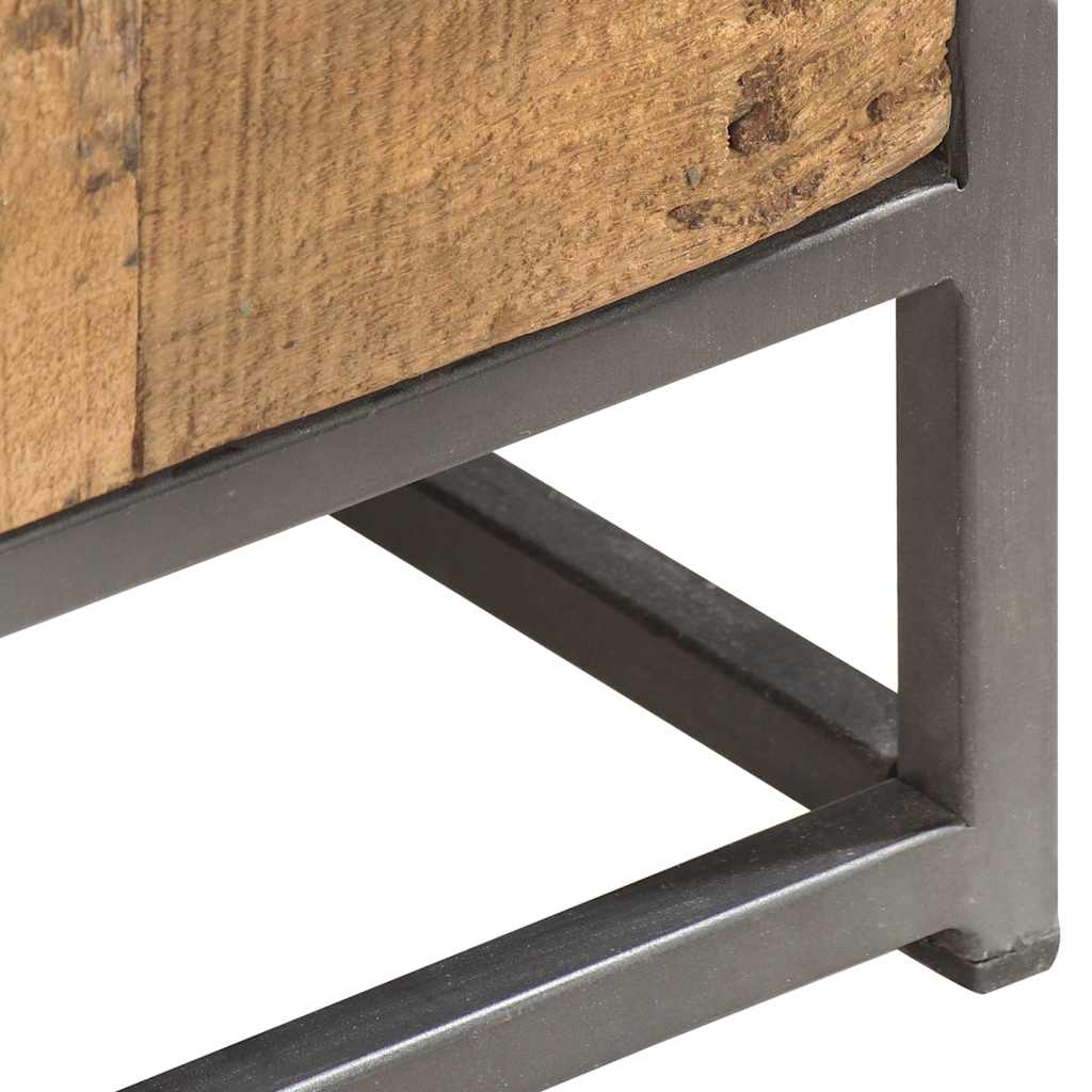 vidaXL Drawer Cabinet | Brown | Solid Reclaimed Wood | 45x30x100 cm | Cabinet 5
