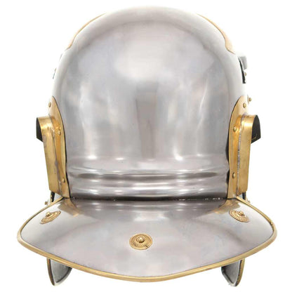 Medieval Knight Helmet Antique Replica LARP Silver Steel Model 22–Model 33 Model 24