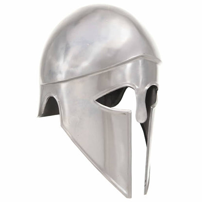 vidaXL Medieval Knight Helmet Antique Replica LARP Silver Steel – Part 2