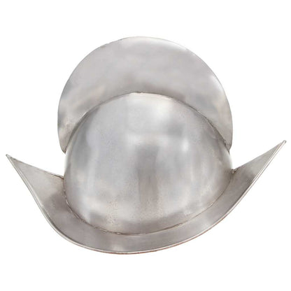 vidaXL Medieval Knight Helmet Antique Replica LARP Silver Steel 3