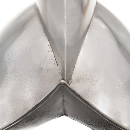 vidaXL Medieval Knight Helmet Antique Replica LARP Silver Steel 6