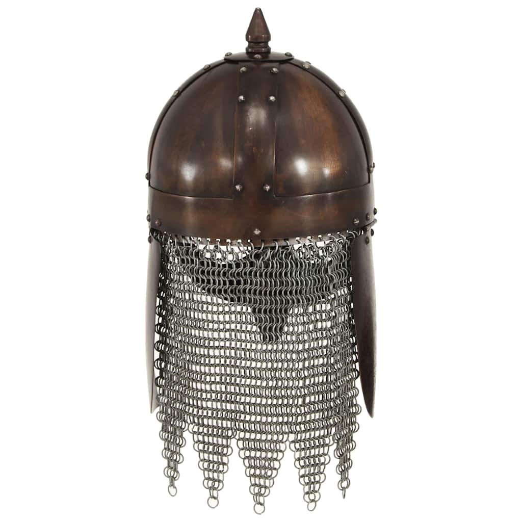 Medieval Knight Helmet Antique Replica LARP Silver Steel Model 1–Model 21 Model 5
