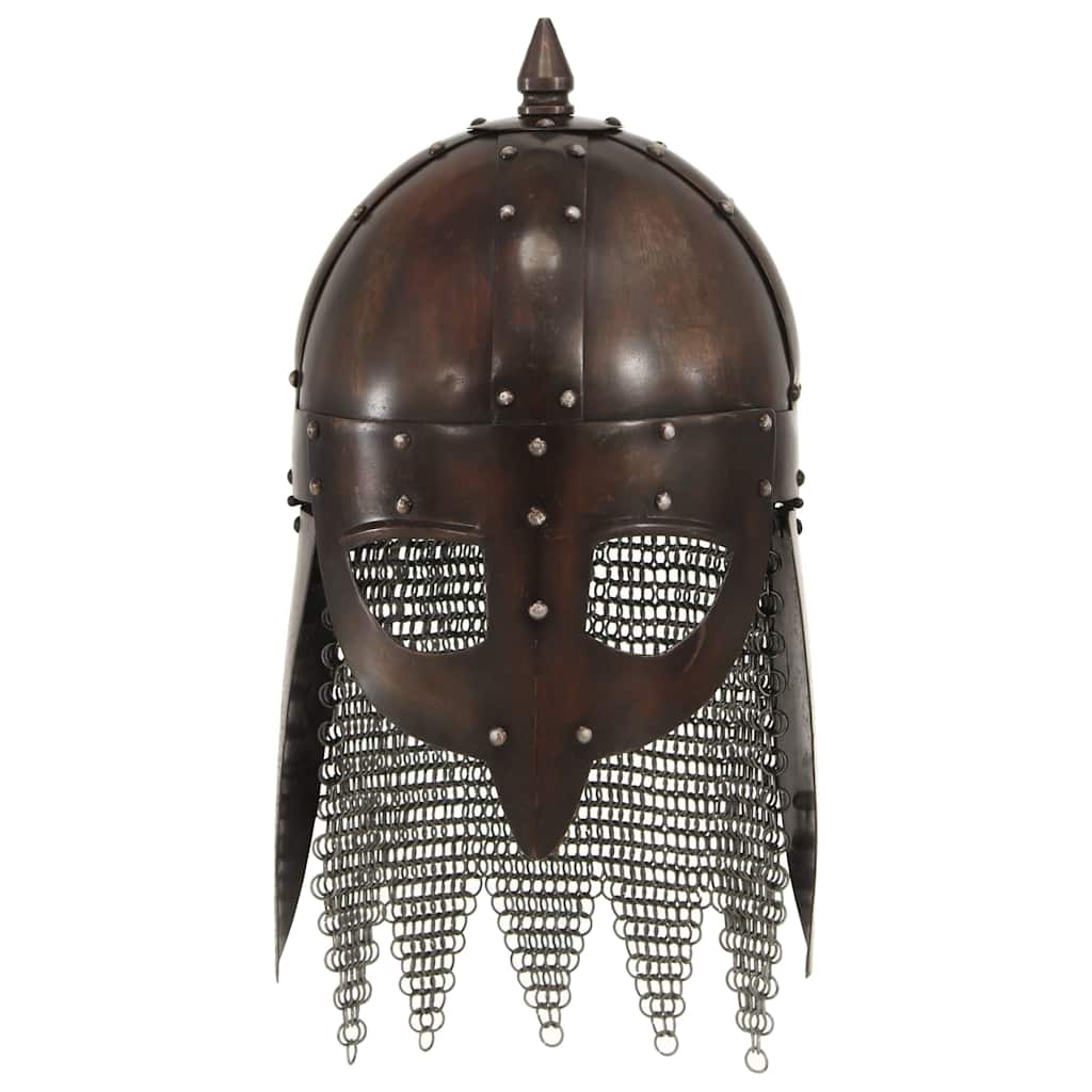 Medieval Knight Helmet Antique Replica LARP Silver Steel Model 1–Model 21 Model 5