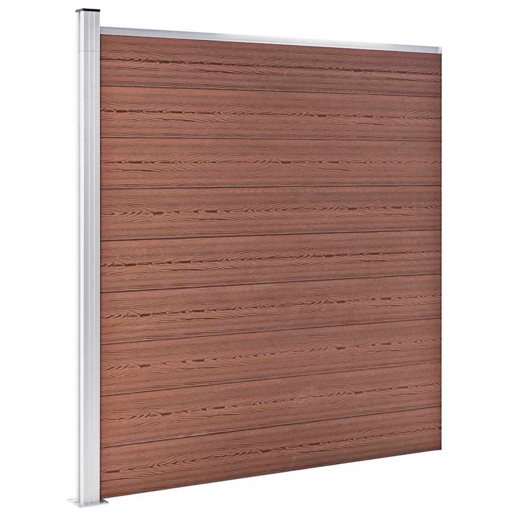 WPC Fence Brown
