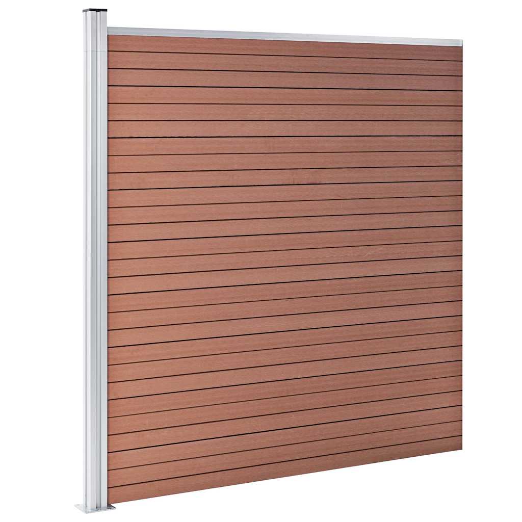 WPC Fence Brown