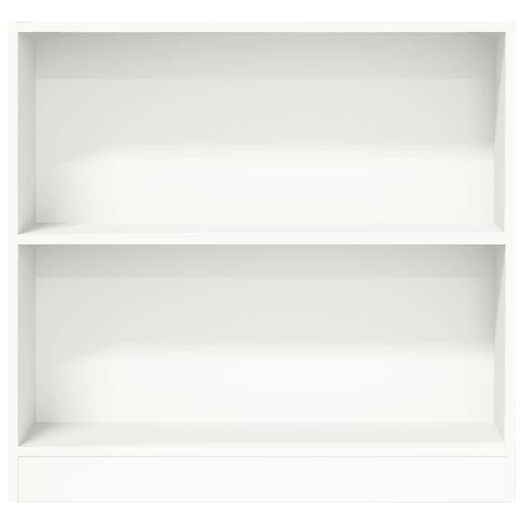 vidaXL Bookcase White 80x24x75 cm Engineered Wood 4