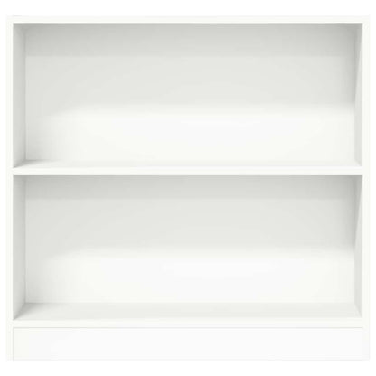 vidaXL Bookcase White 80x24x75 cm Engineered Wood 4