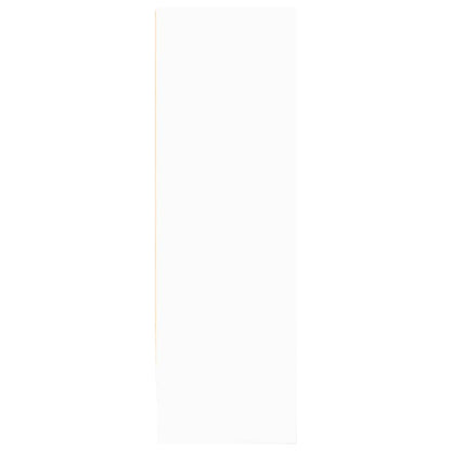 vidaXL Bookcase White 80x24x75 cm Engineered Wood 6