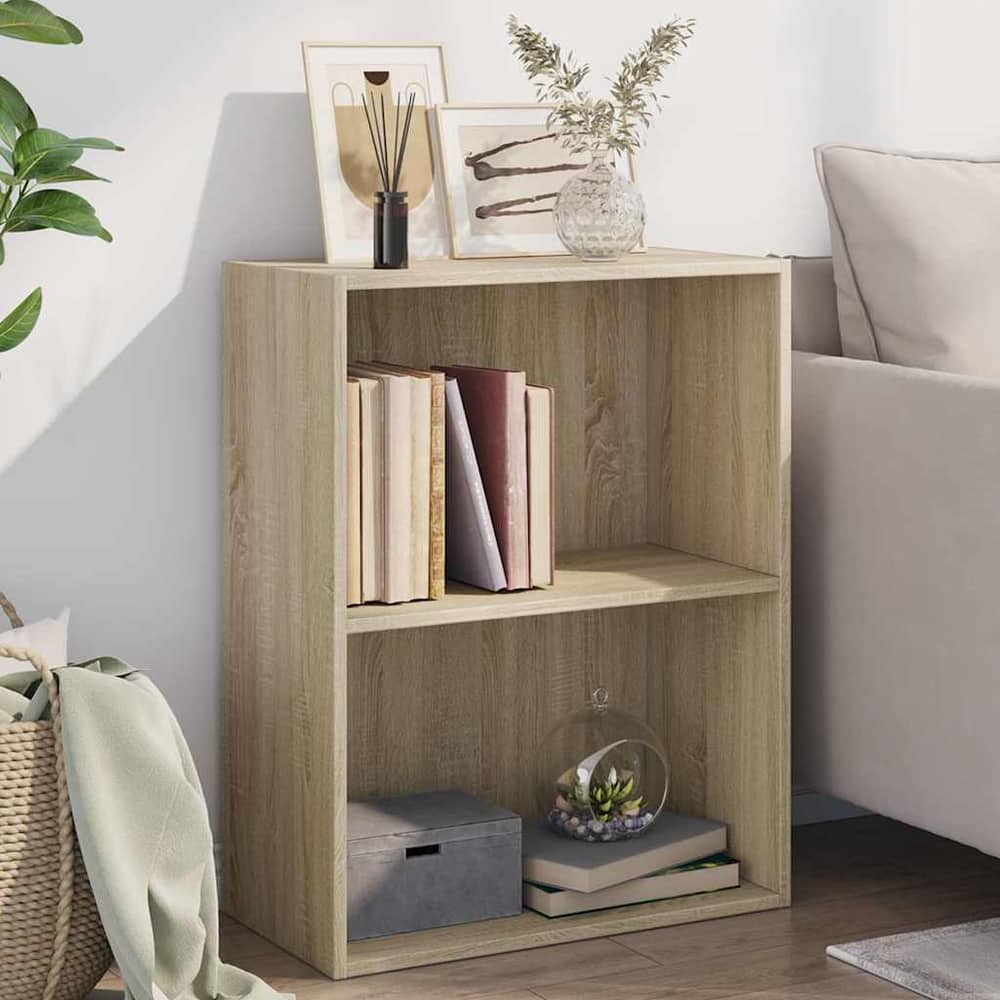 vidaXL Bookcase 80x30x76.5 cm Engineered Wood